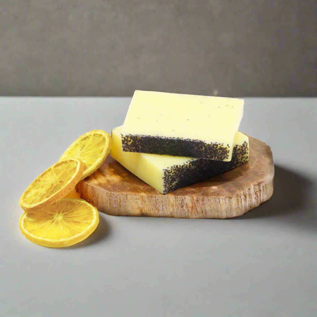 Sliced Soap - Lemon Poppy
