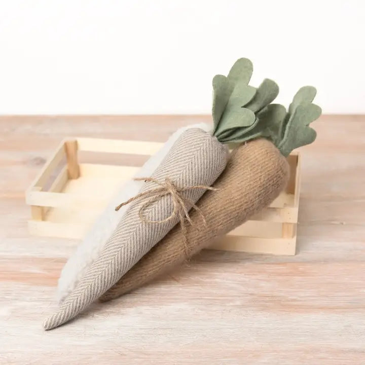 Fabric Carrot Bundle, 33cm