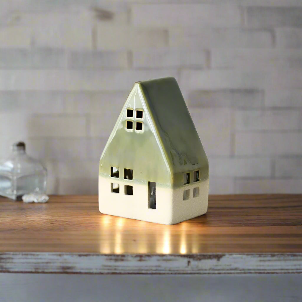 Green LED Light Up House