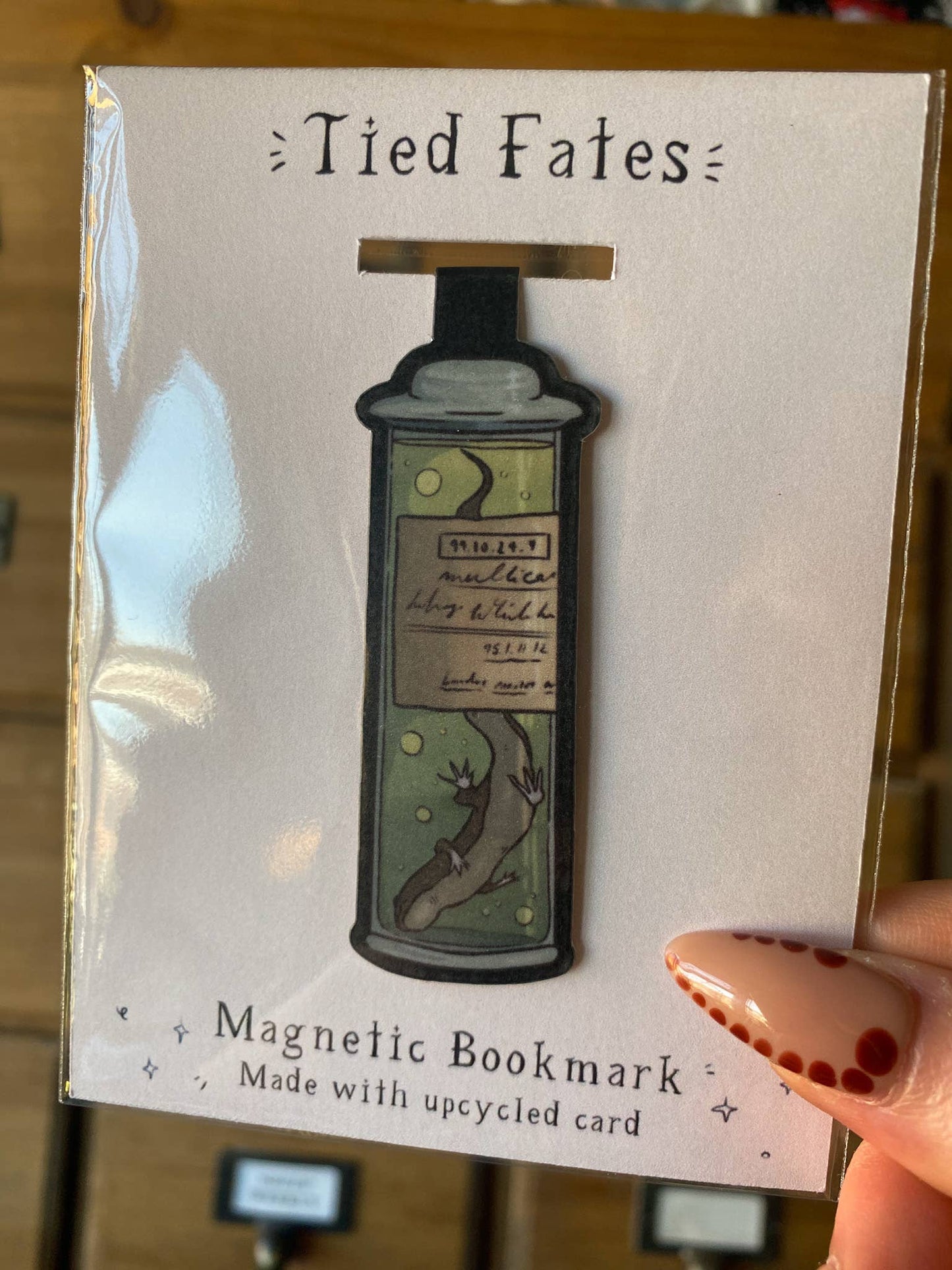 Oddity Jar Magnetic Bookmark - Preserved Curiosity Edition
