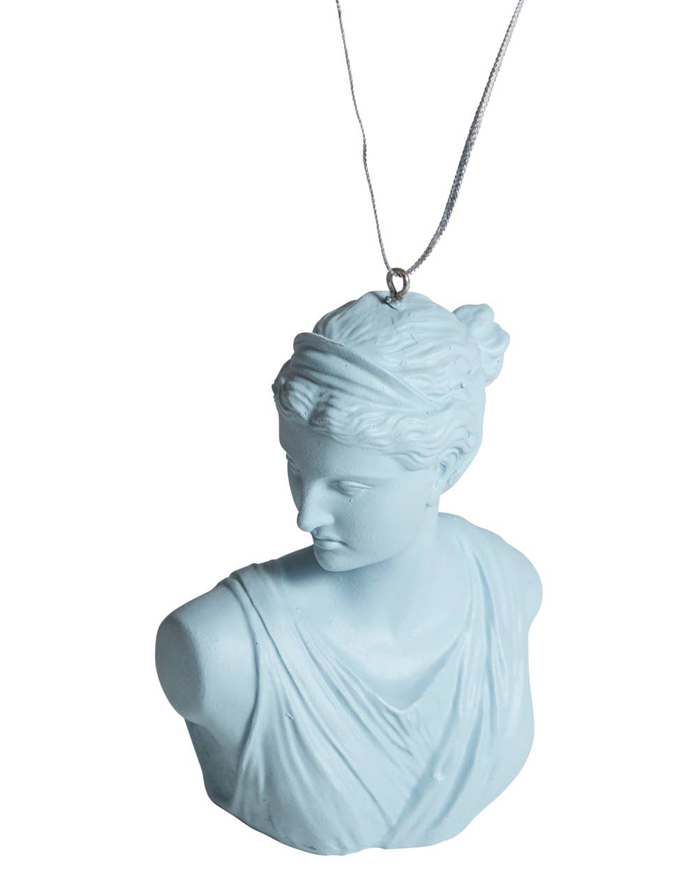 Blue Artemis Bust Hanging Decoration
