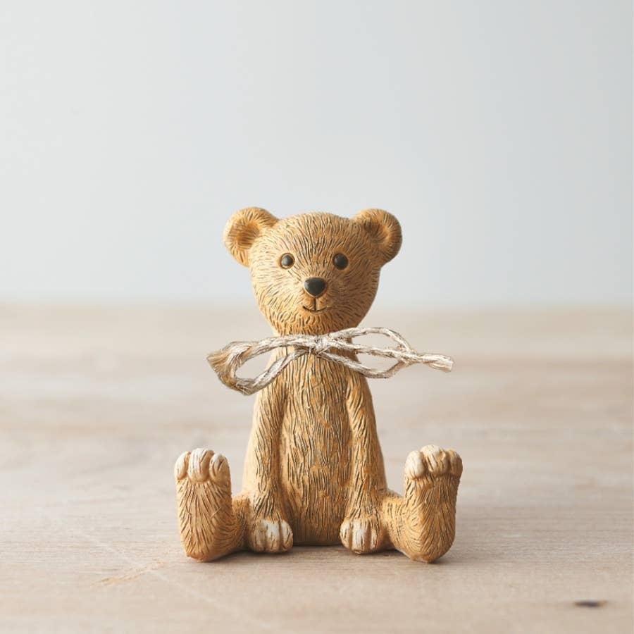 Bear With Bow, 8.5cm