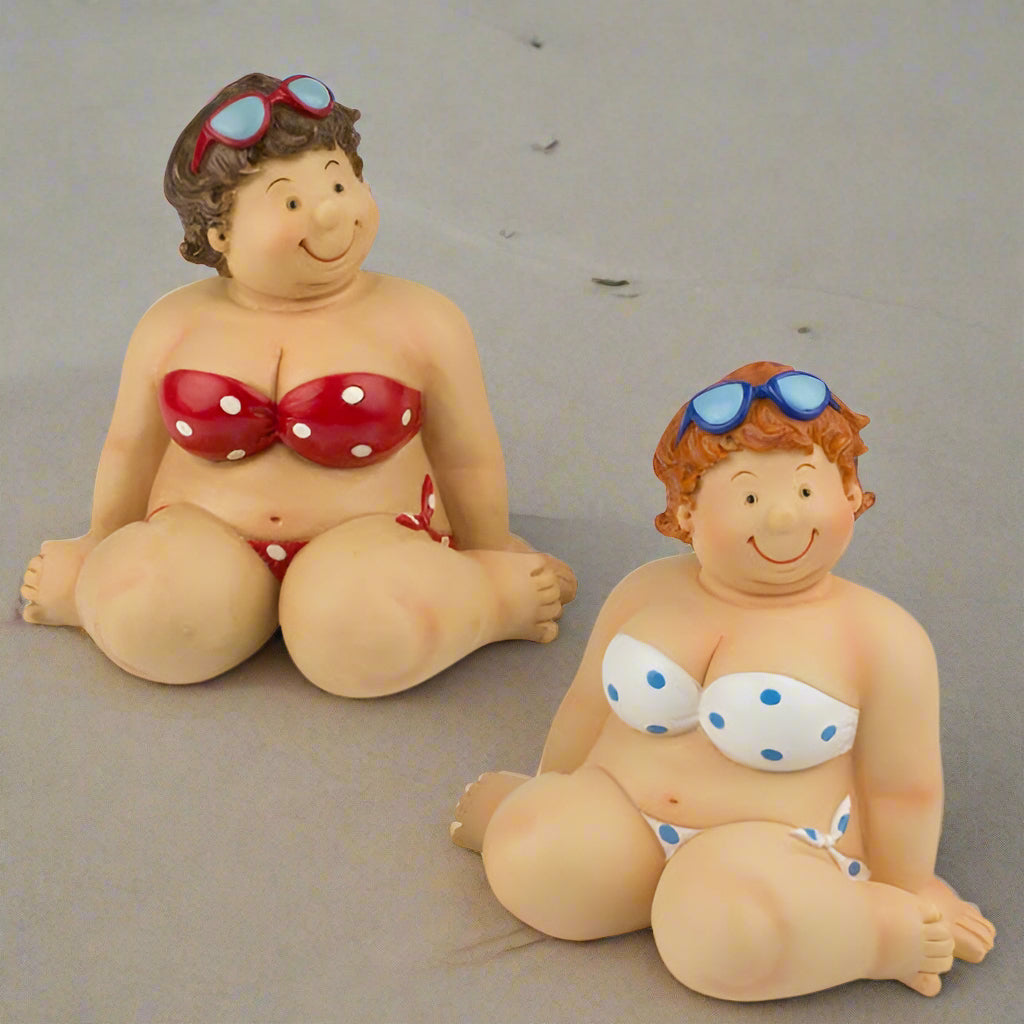 Polka Dot Bikini Fat Ladies