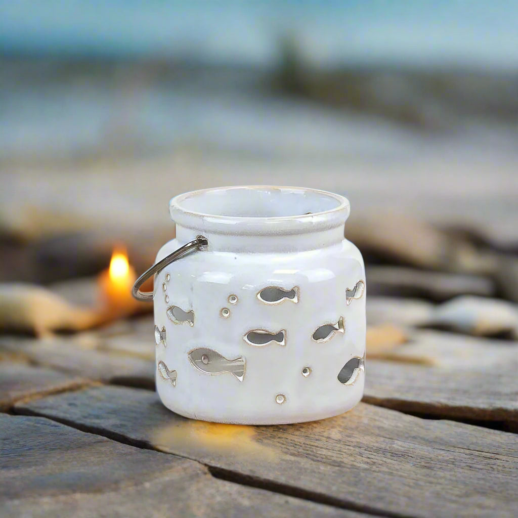 Cut out Fish Candle Cup Holder