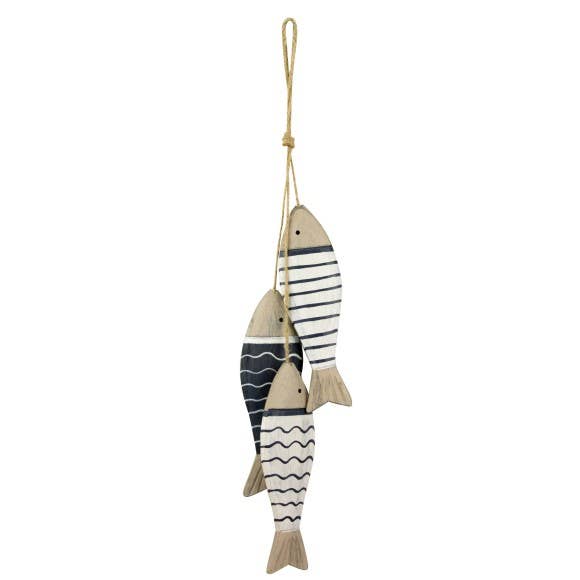 Wooden Hanging Fish