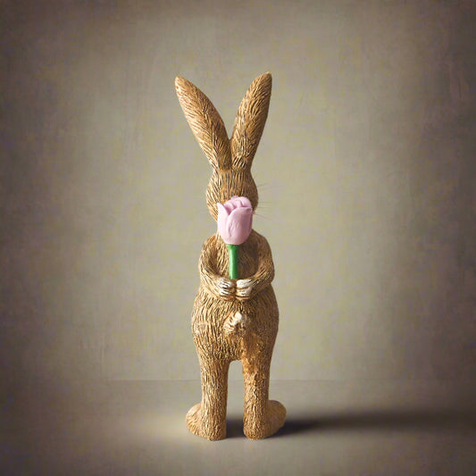 Jasper Rabbit With Rose
