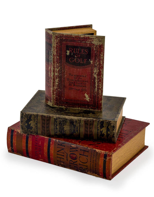 Antique Book Storage Boxes - available in 3 sizes