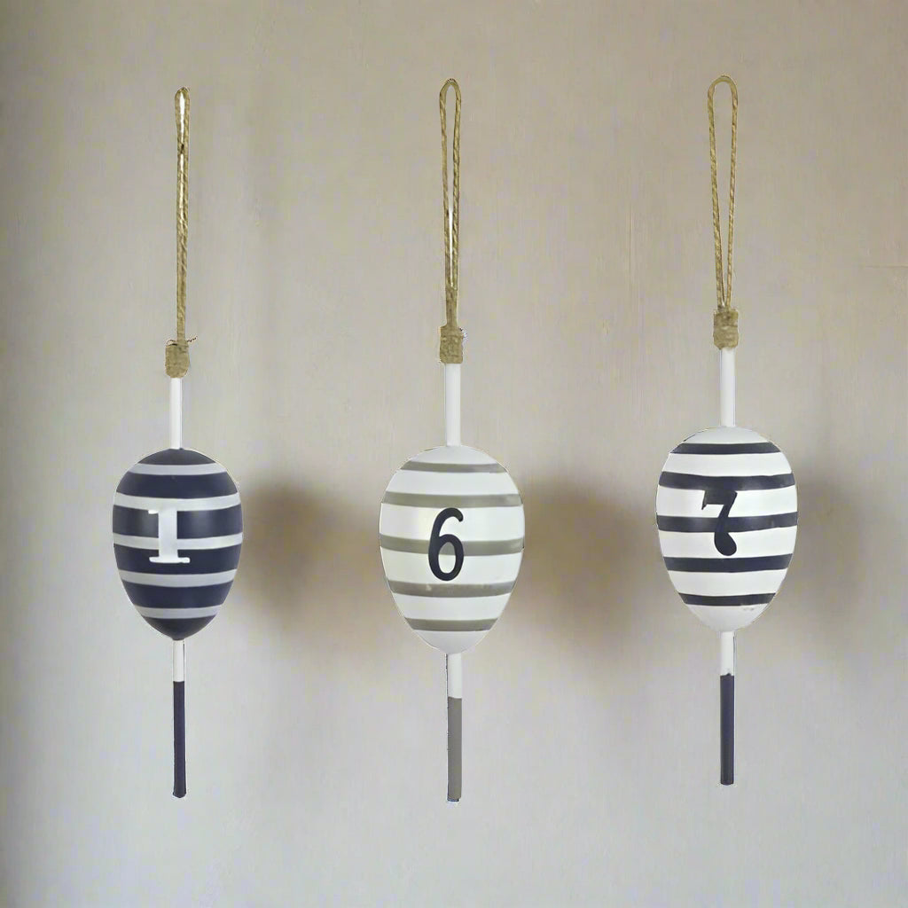 Striped Floats Hanging Décor