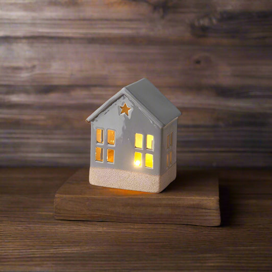 Grey Light Up House