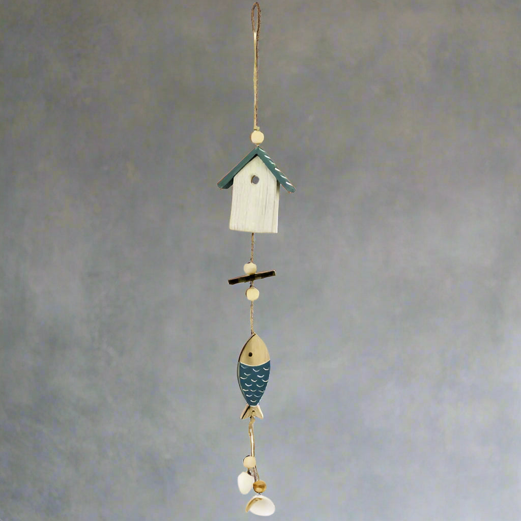 Hanging Beach Hut with Fish