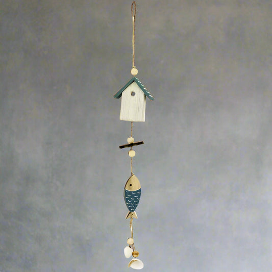 Hanging Beach Hut with Fish