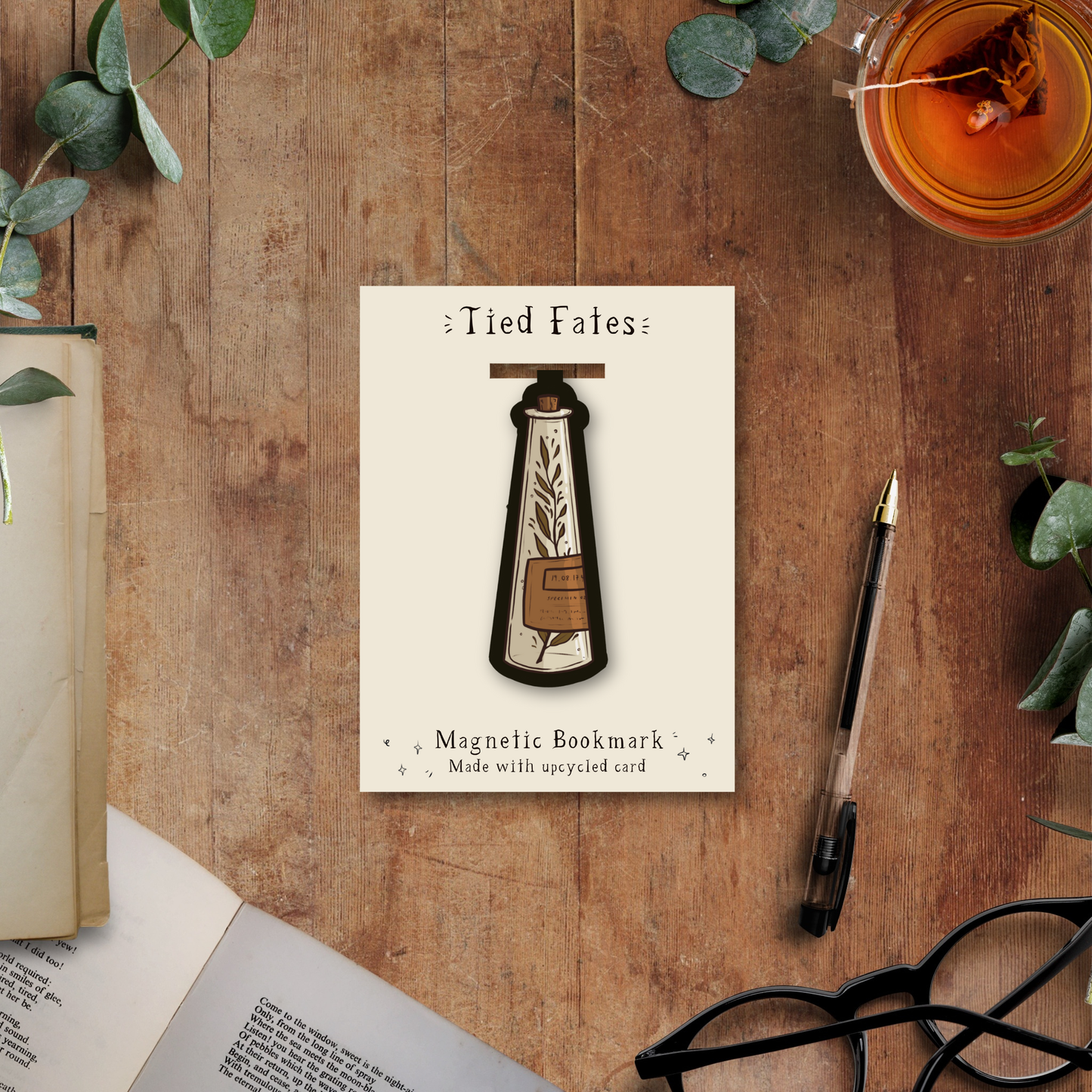 Oddity Jar Magnetic Bookmark - Preserved Curiosity Edition