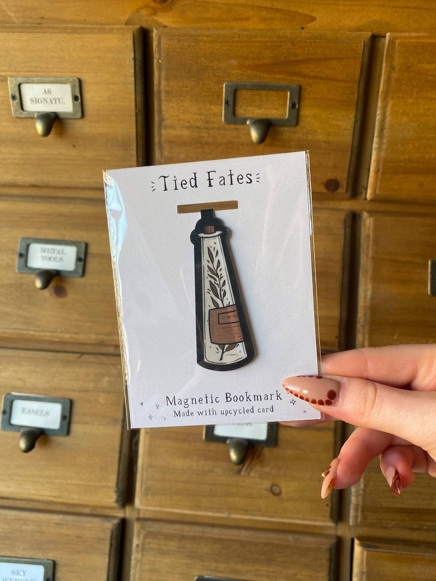 Oddity Jar Magnetic Bookmark - Preserved Curiosity Edition