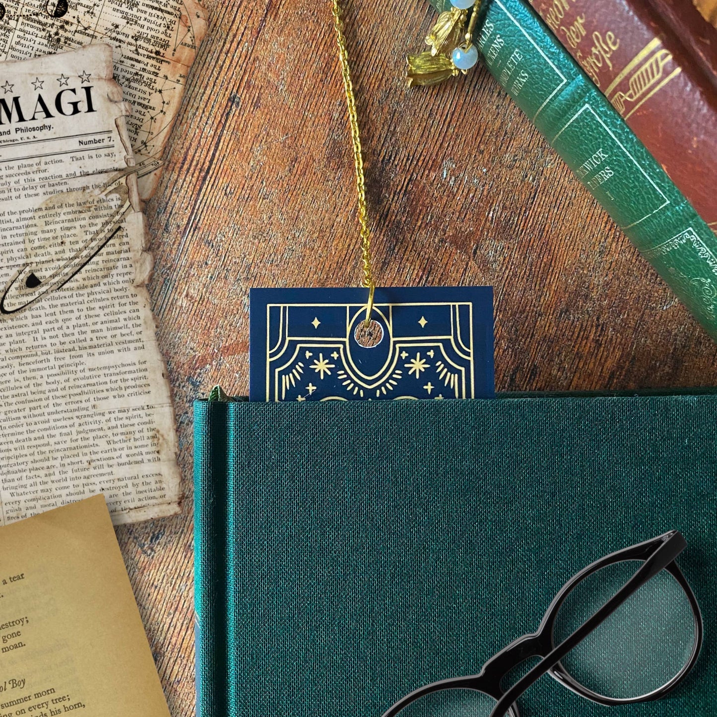 Celestial Star, Chain Bookmark