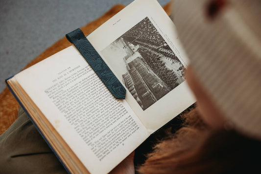 Botanical Leather Bookmarks