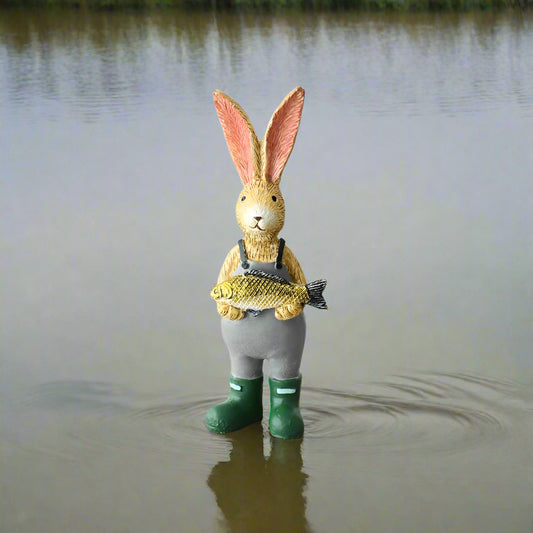 Jasper Rabbit Gone Fishing