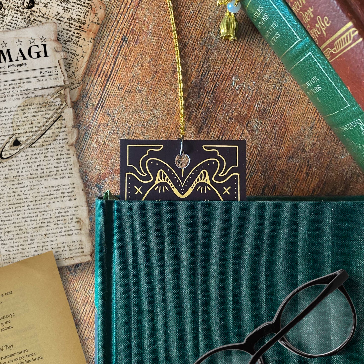 Snake Celestial, Chain Bookmark