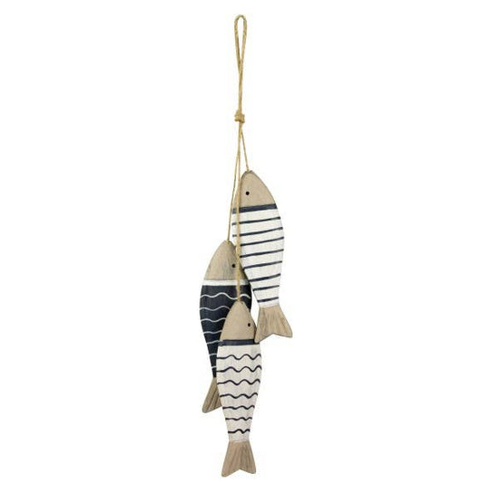 Wooden Hanging Fish