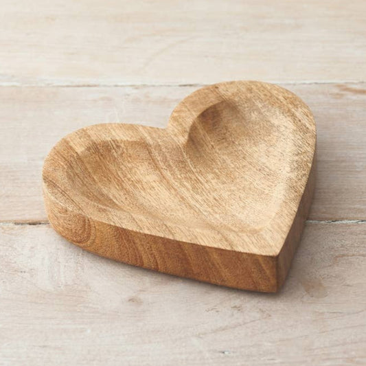 Natural Wooden Heart - 15cm