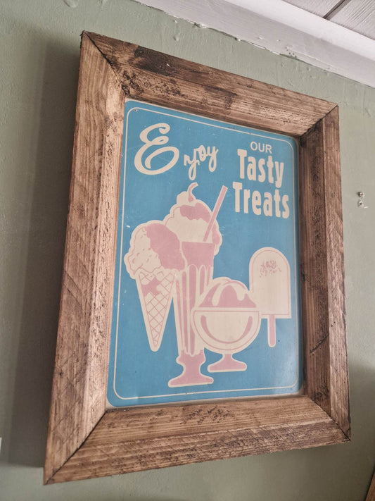 Ice cream sign